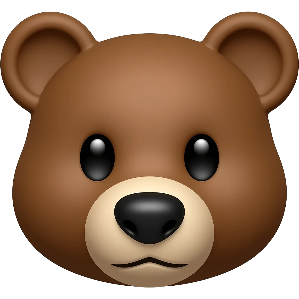 Bear Face emoji