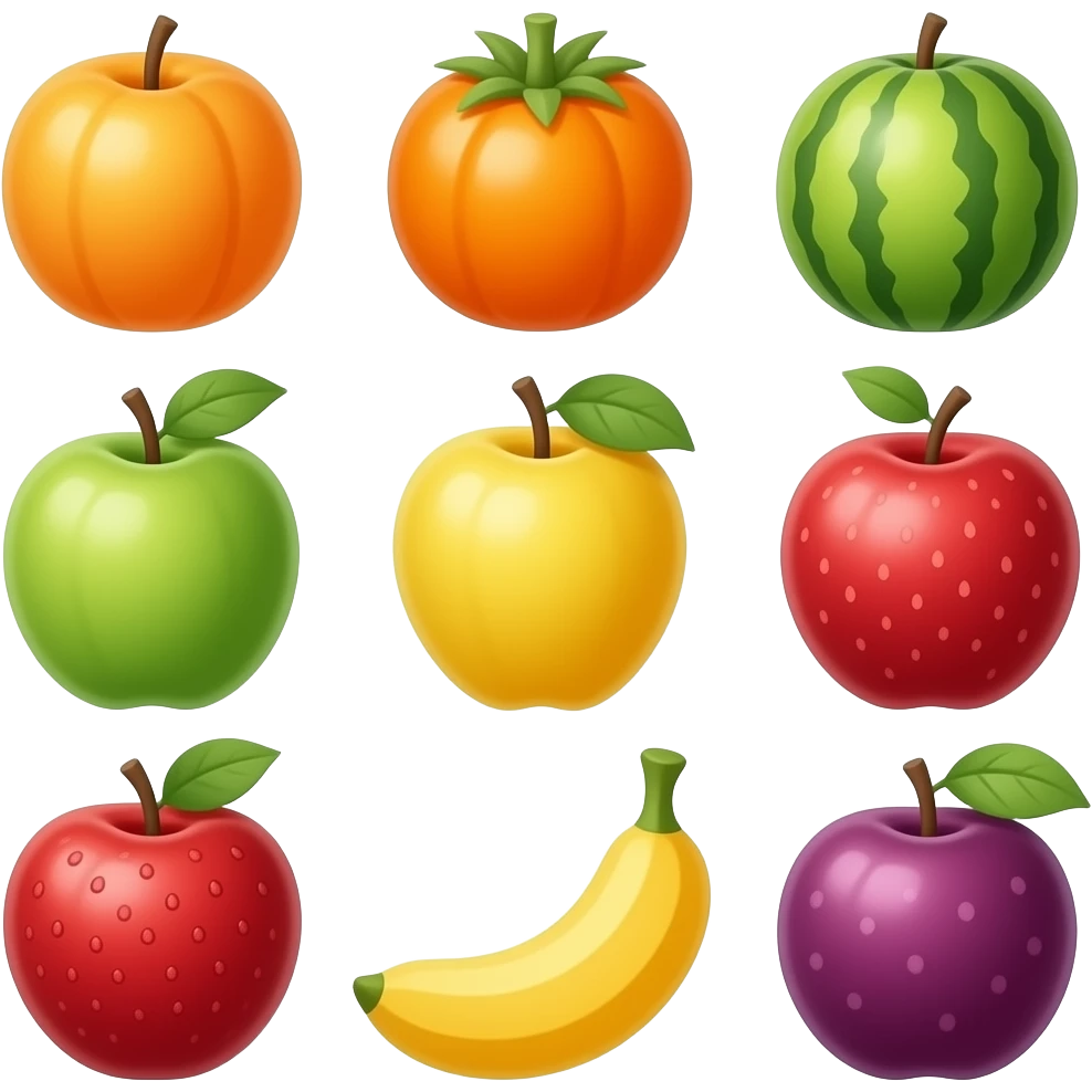 fruits emoji