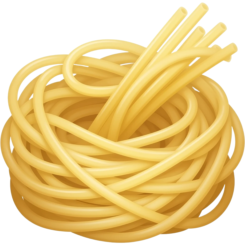 spaghetti, emoji