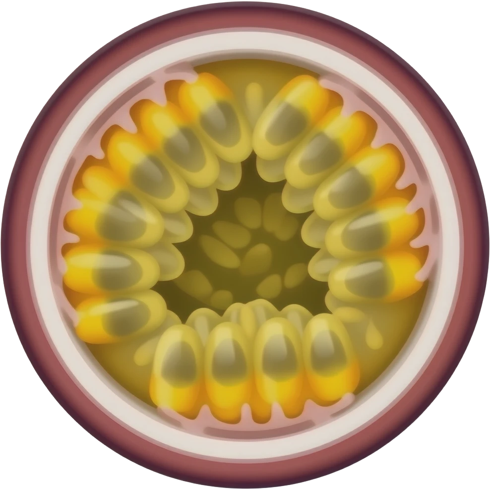 Passion fruit emoji