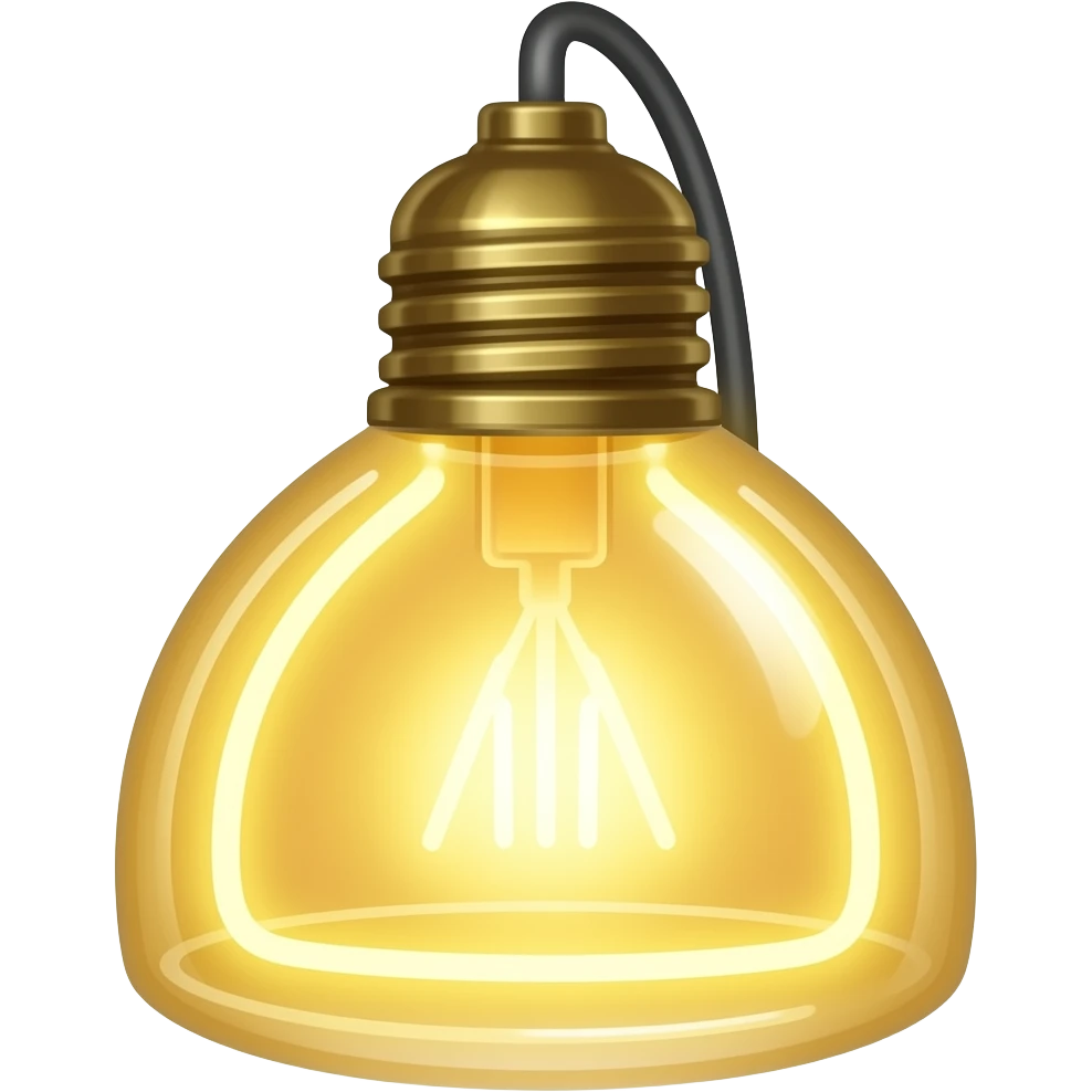 1980s neon light yellow lighting lamp emoji