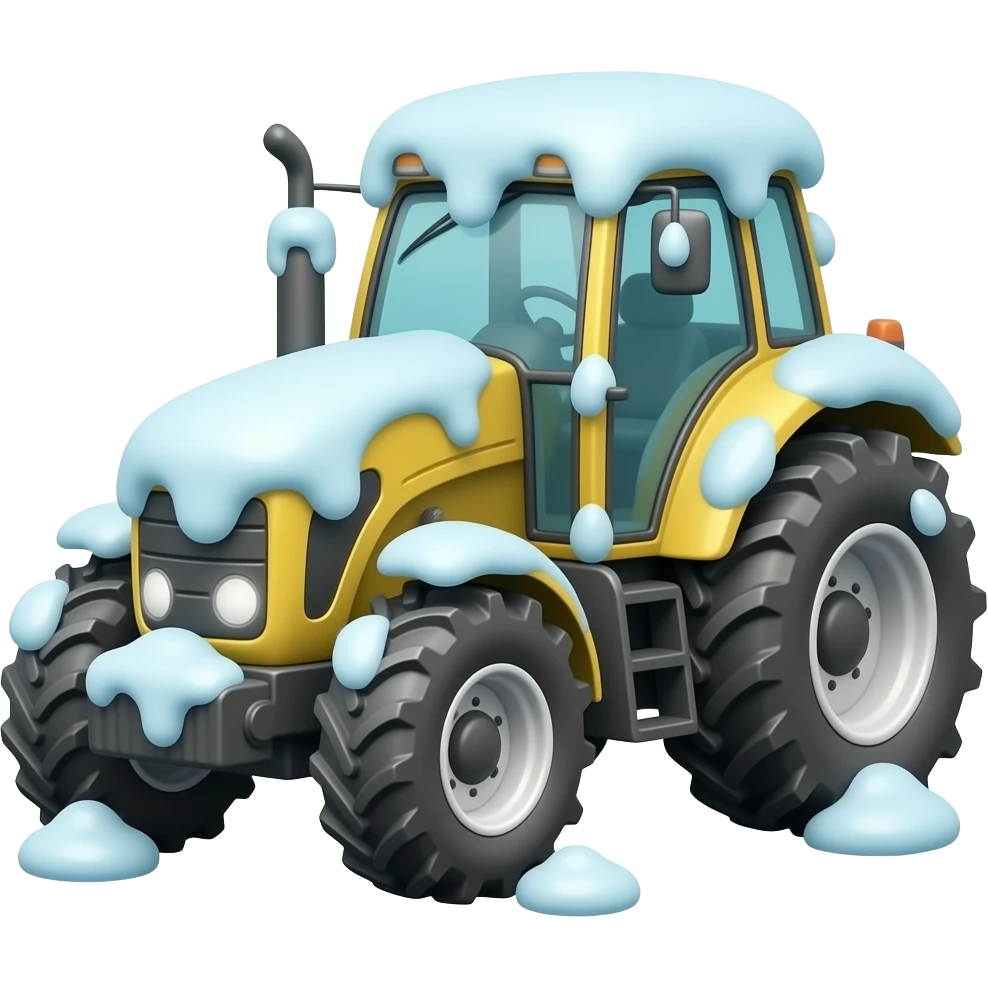 🫧+🚜= emoji
