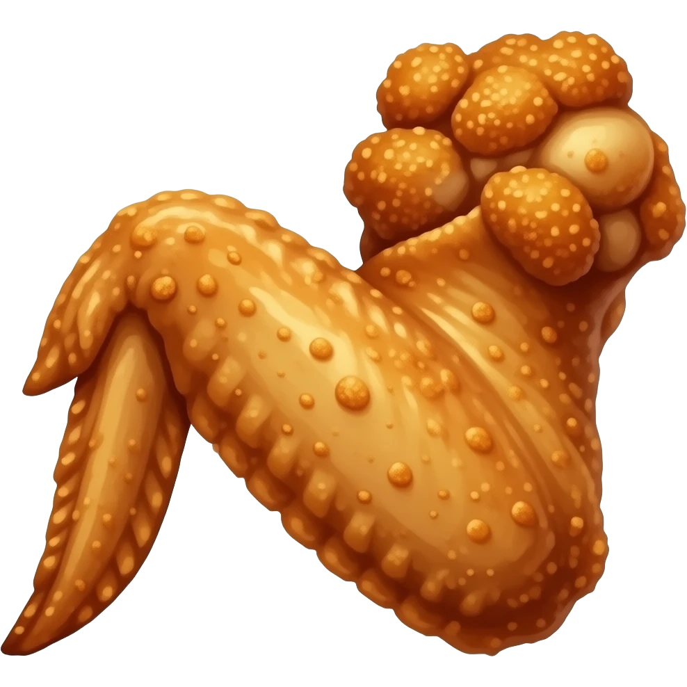 lemon-pepper chicken wing emoji