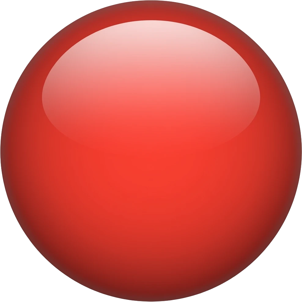 red circle with line emoji
