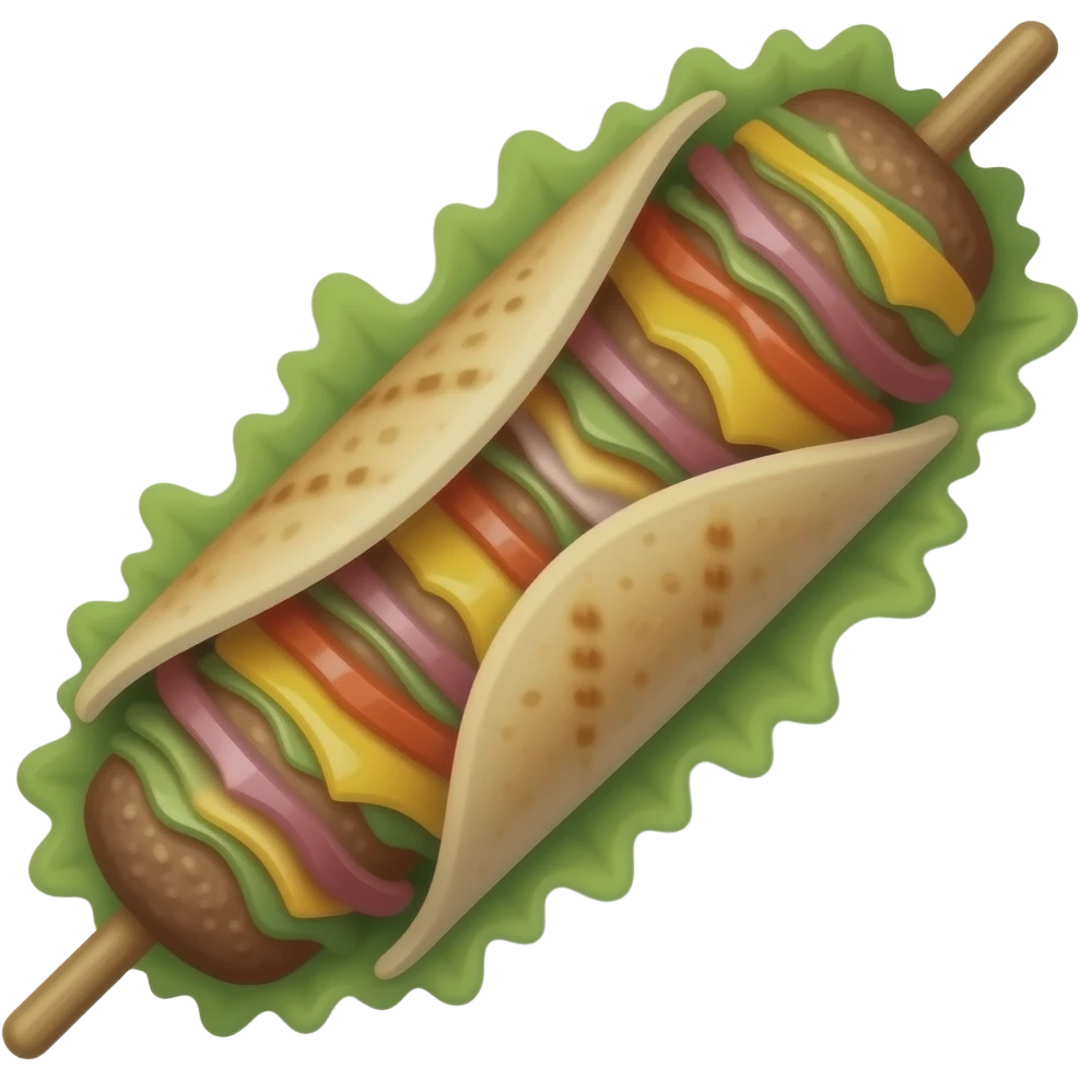 greek kebab emoji