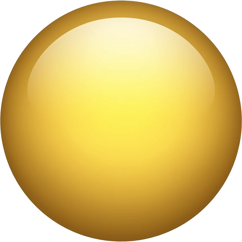 circulo dourado emoji