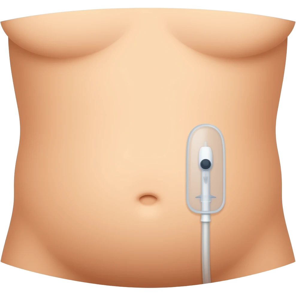 belly with gastrostomy emoji