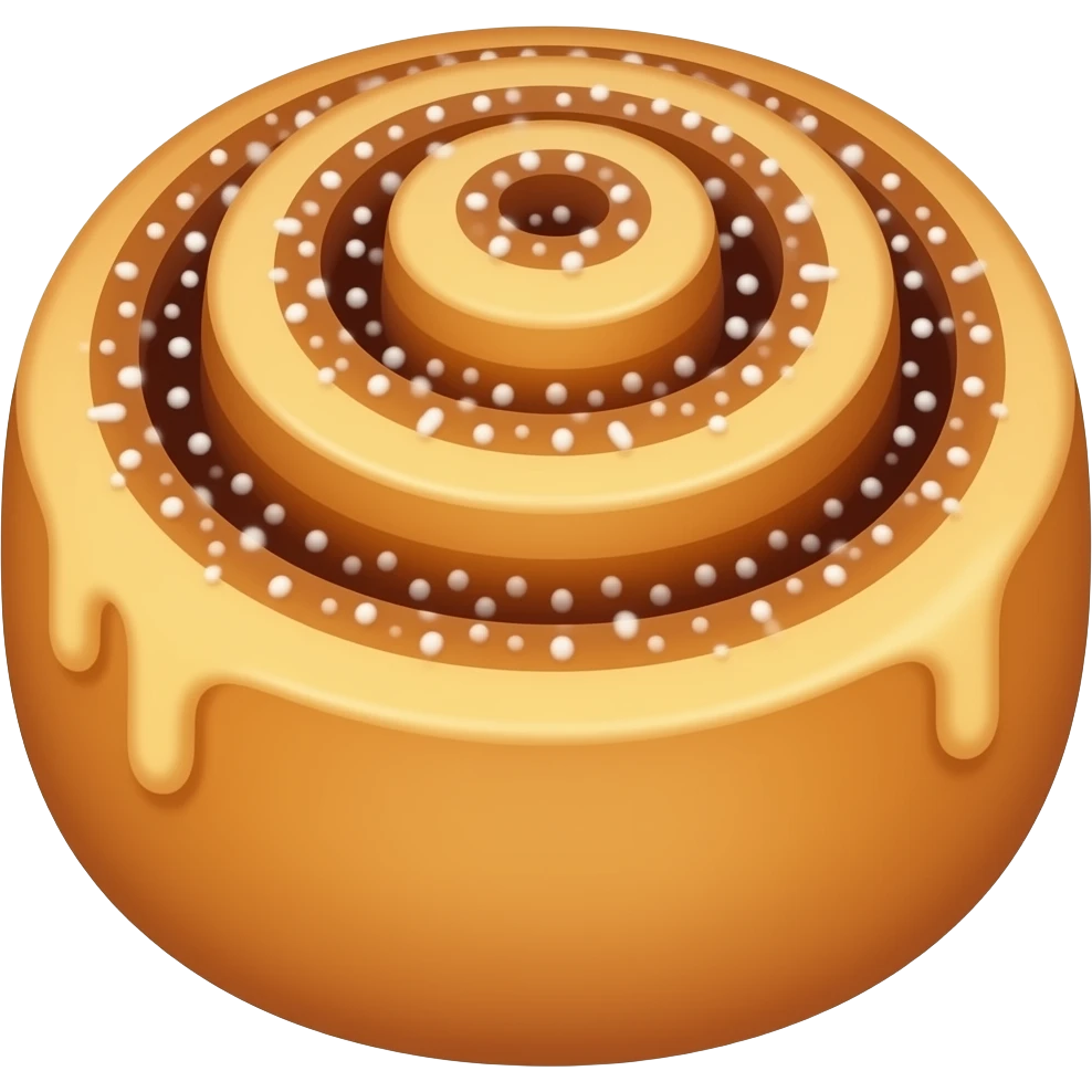 Cinnamon roll emoji