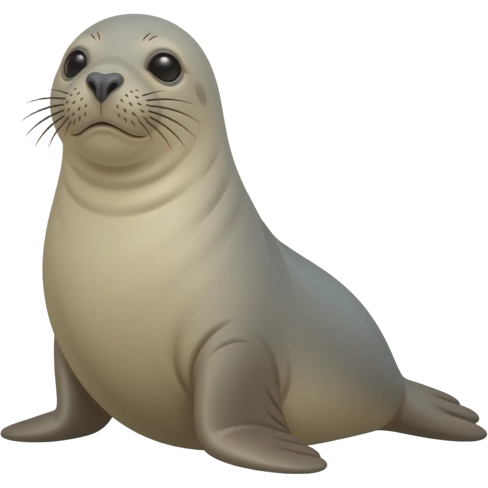 Elephant seal emoji