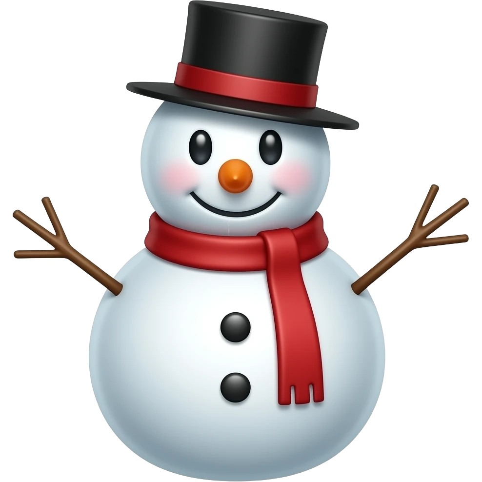 Snowman emoji