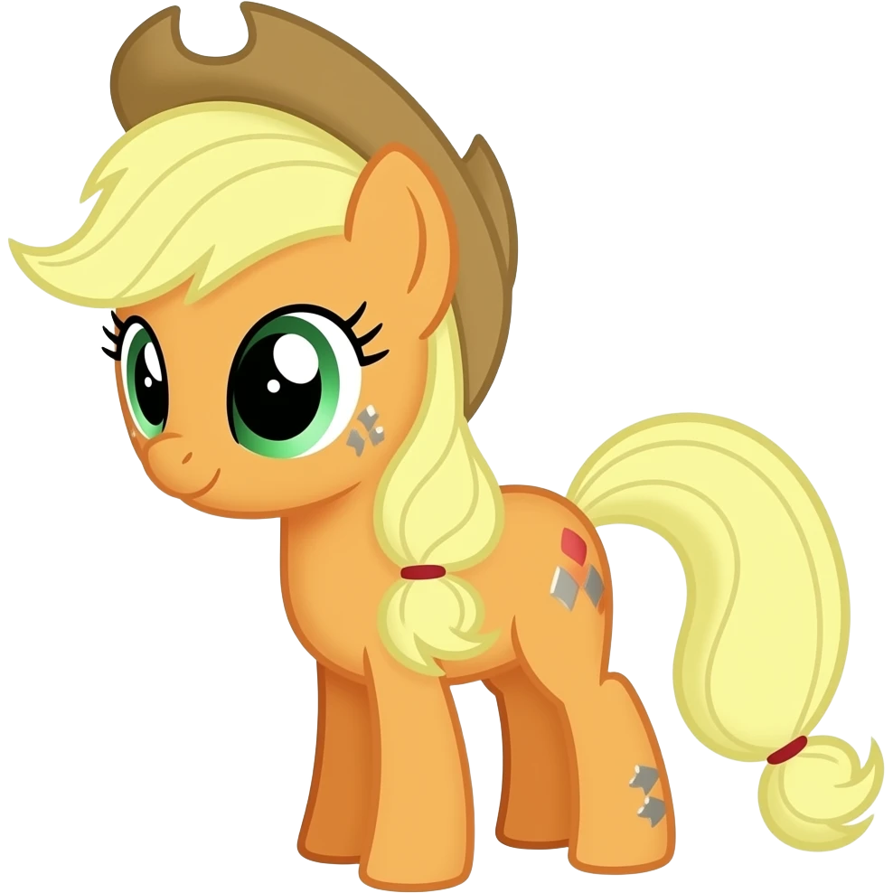 MY LITTLE PONY APPLEJACK EMOJI emoji