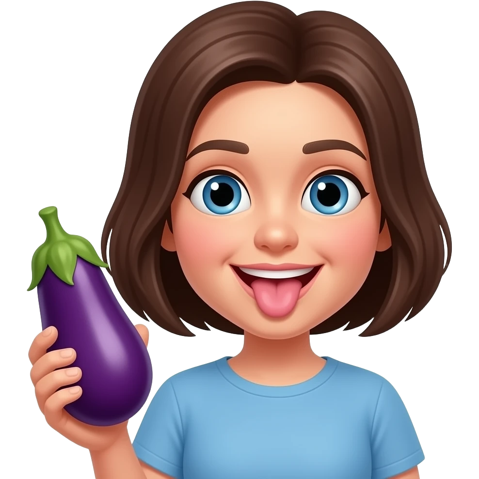 🍆😛 emoji
