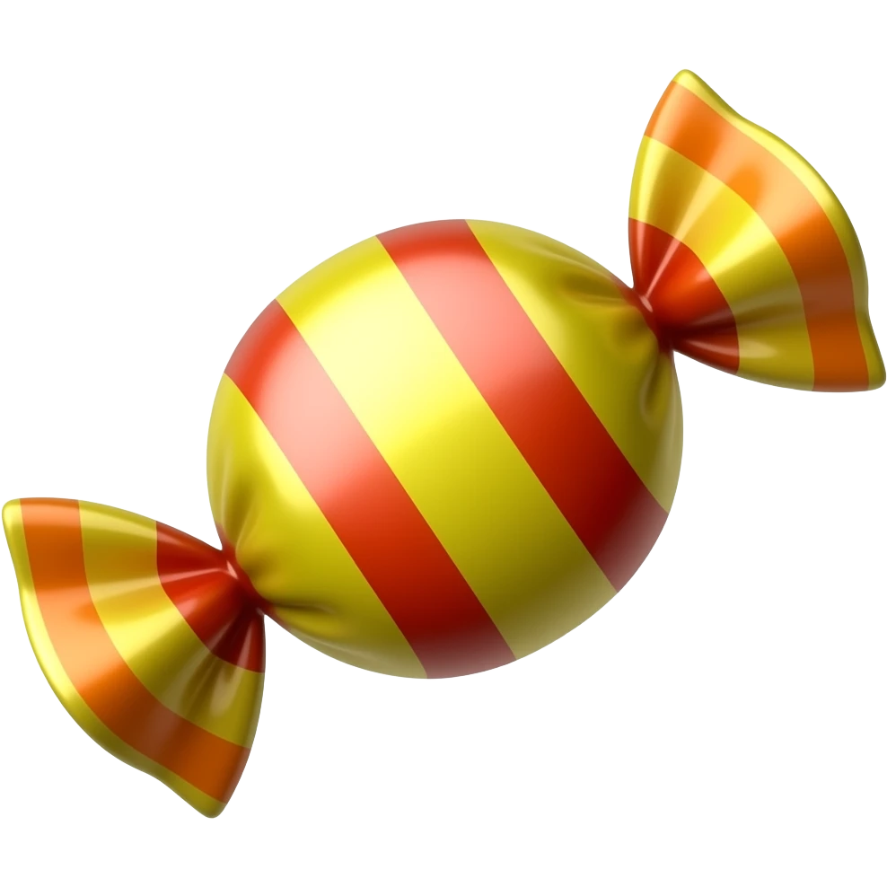 A candy emoji