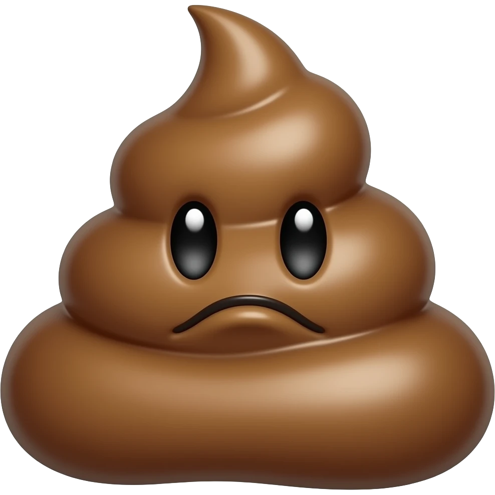 beanos pooping emoji