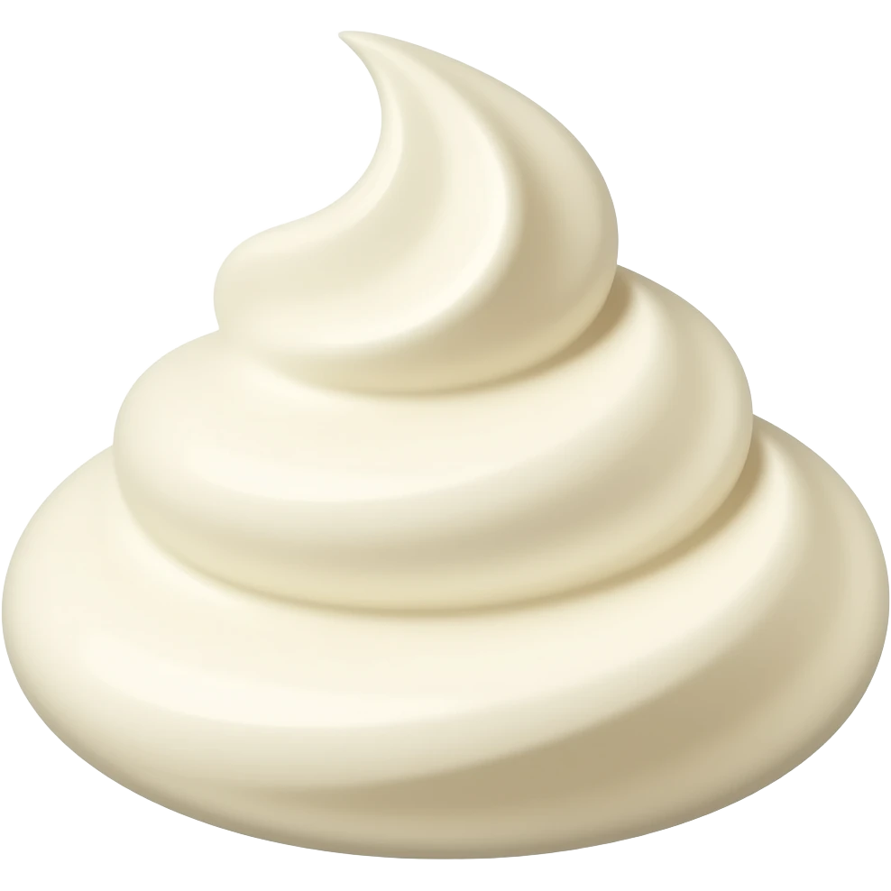 sour creme emoji