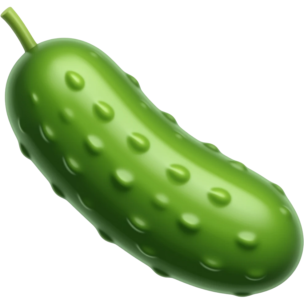 Sexy pickle emoji