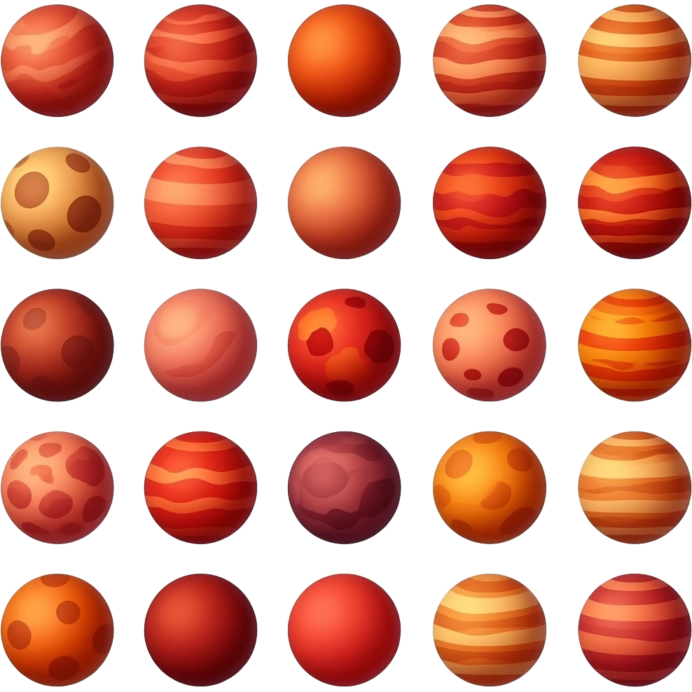 63 rouge planets emoji | AI Emoji Generator