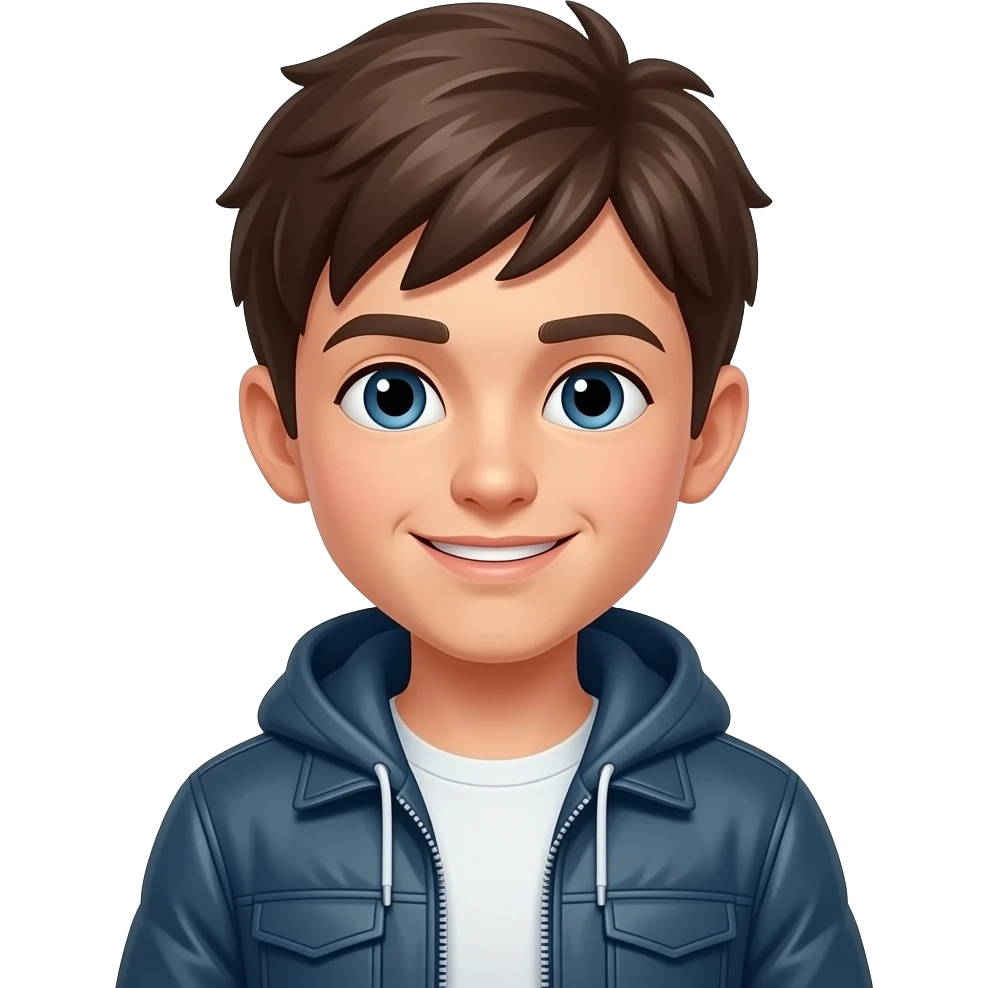 boy wearing Jacket emoji