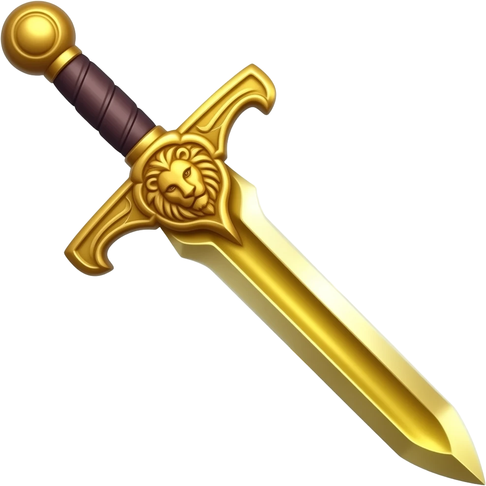 شیر خورشید شمشیر emoji
