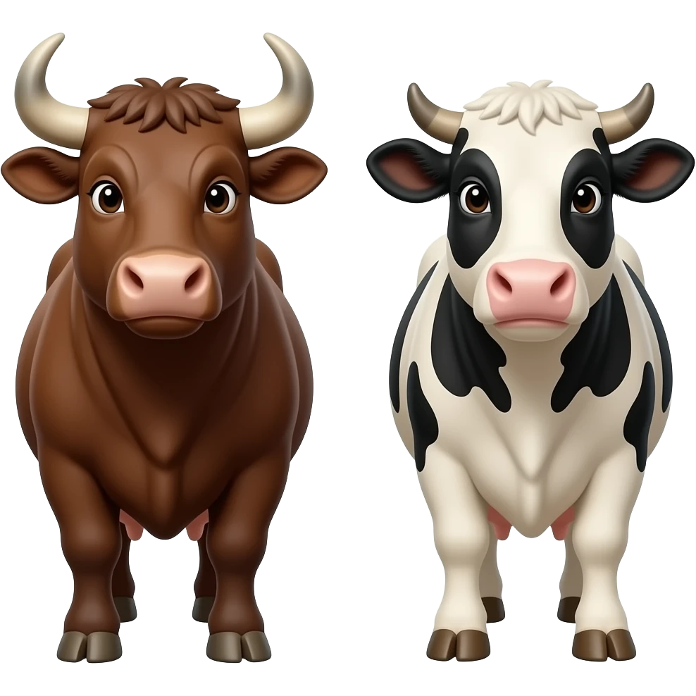 🐂🐄 emoji