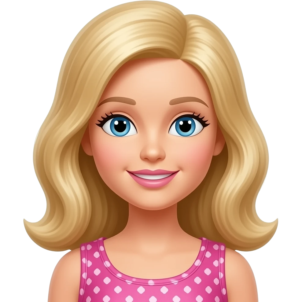 Kinderjoy barbee girl kinderjoy emoji