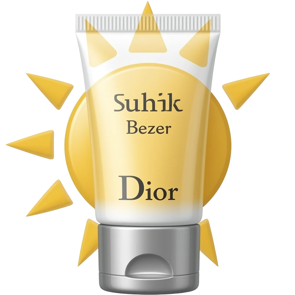 Dior Sunscreen emoji