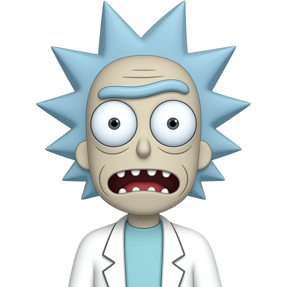 Evil morty emoji