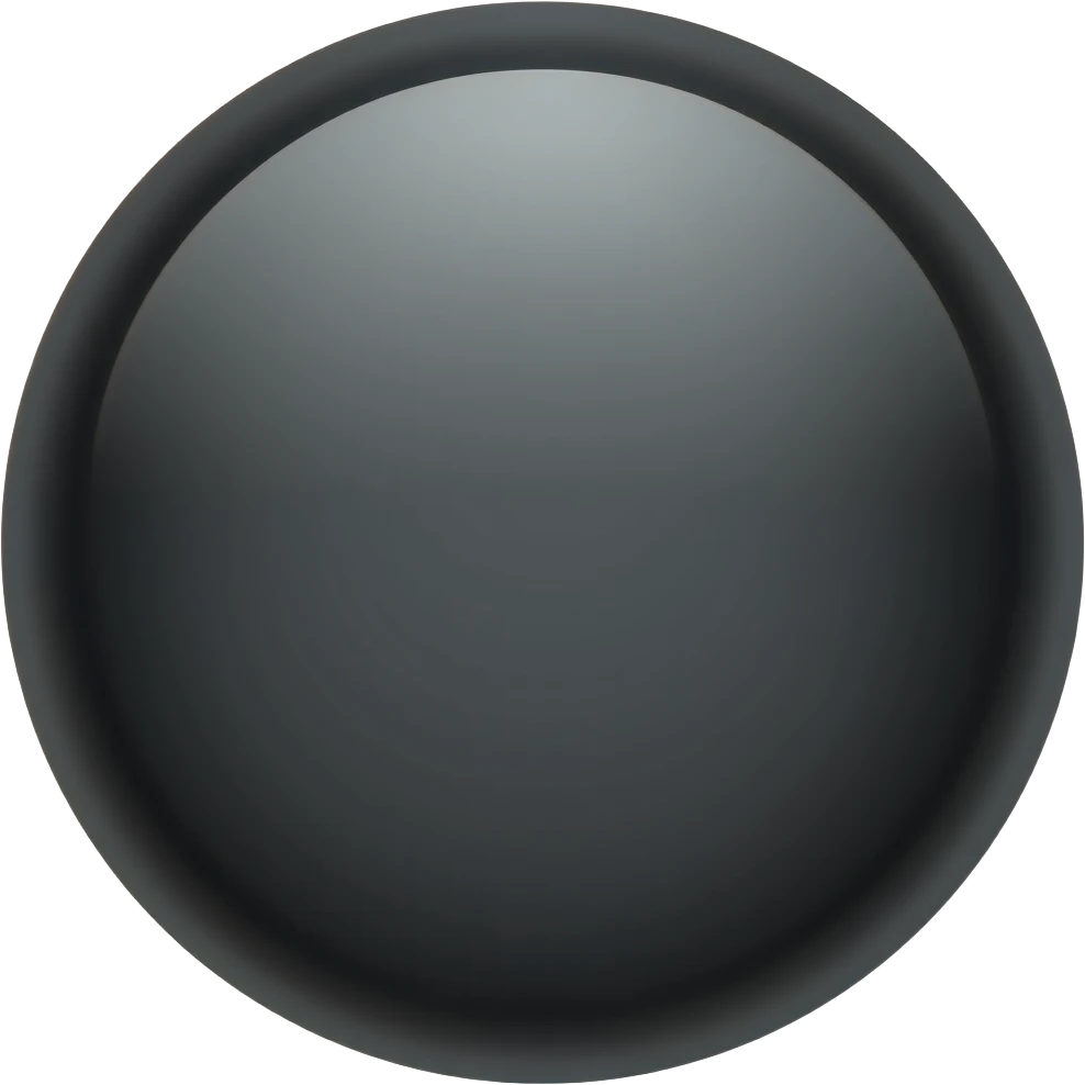 circulo negro emoji