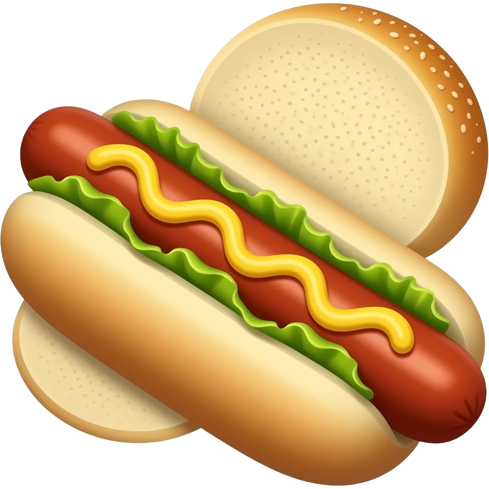 Hotdog emoji