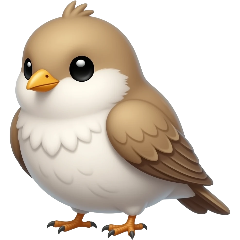 Cute small birds emoji