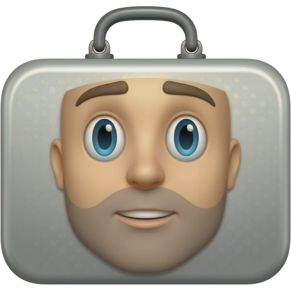 un estuche con cara emoji
