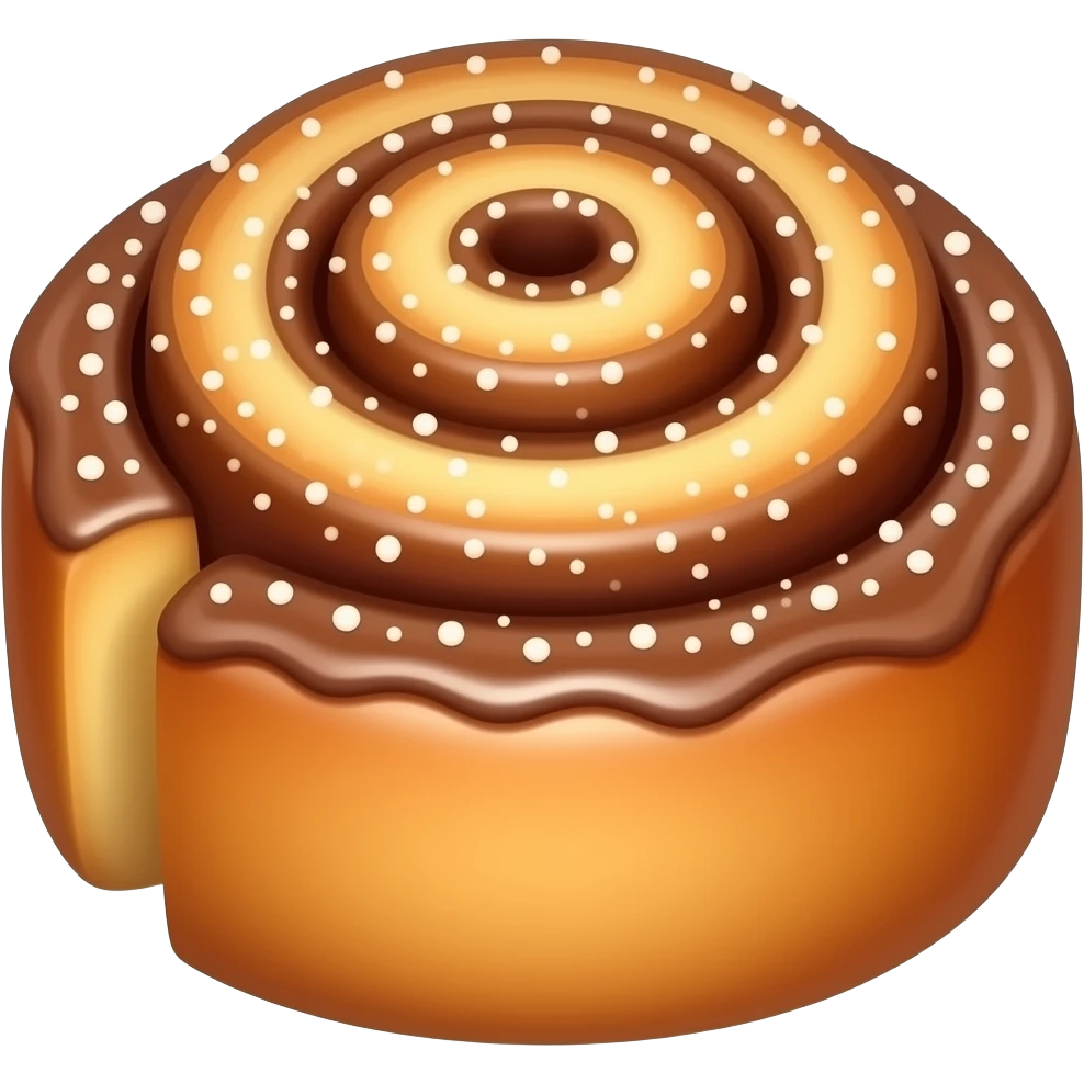 Cinnamon roll emoji