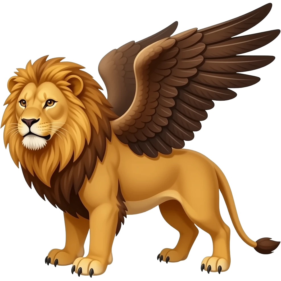 Griffin Eagle lion emoji