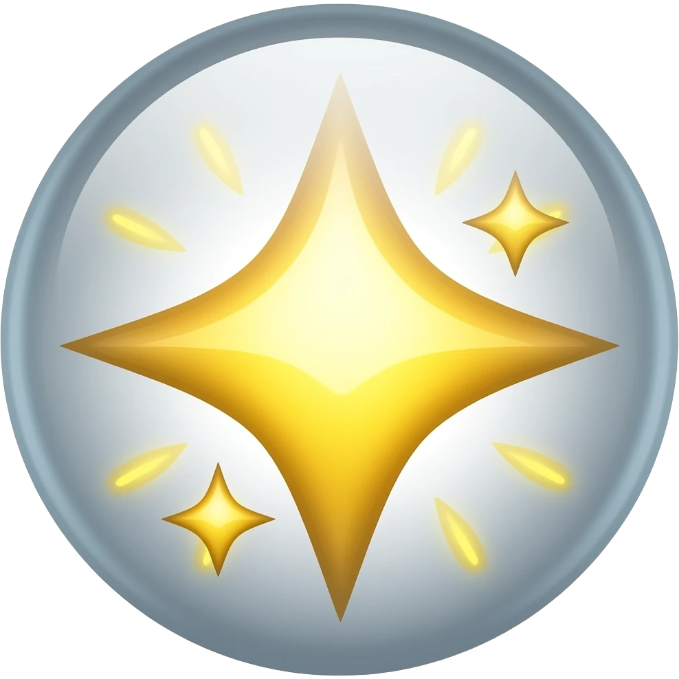 Sparkles emoji