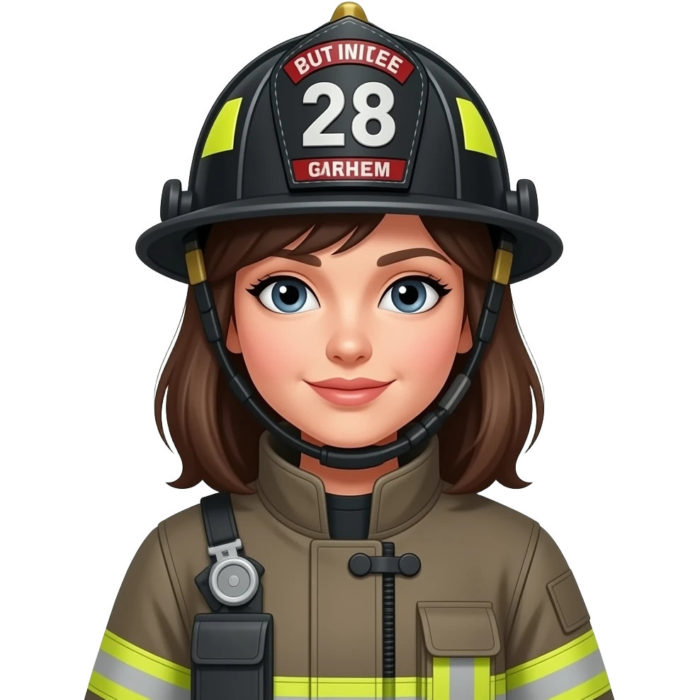exactement ça mais elle est sous le charme d’un pompier emoji
