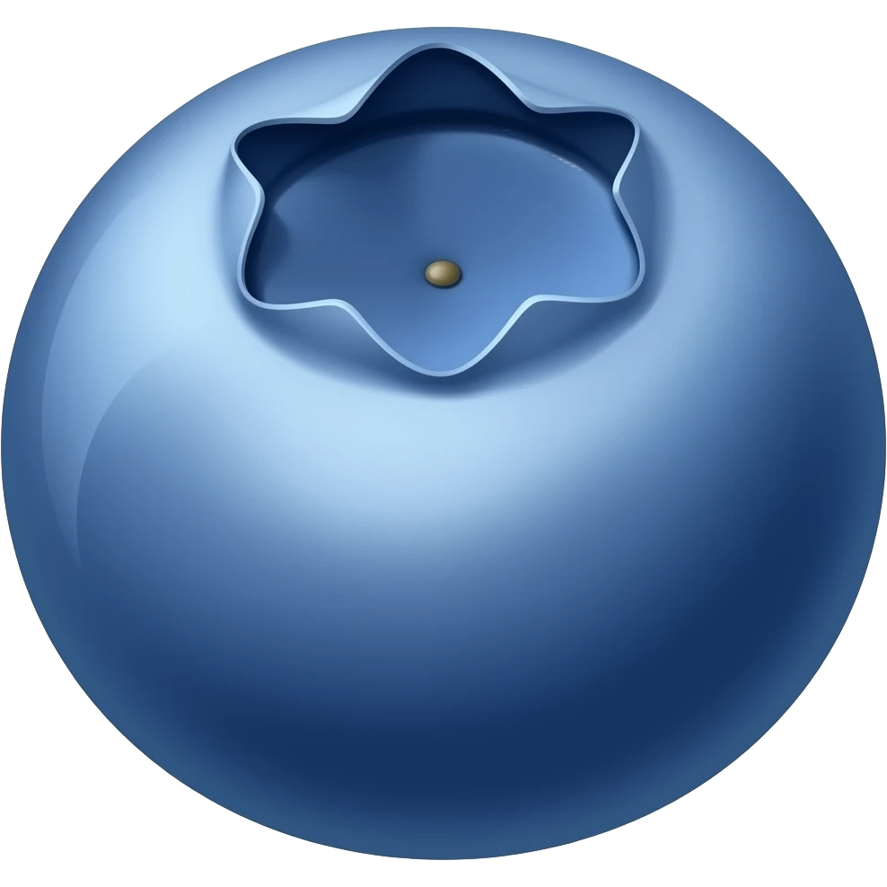 blueberry ice emoji