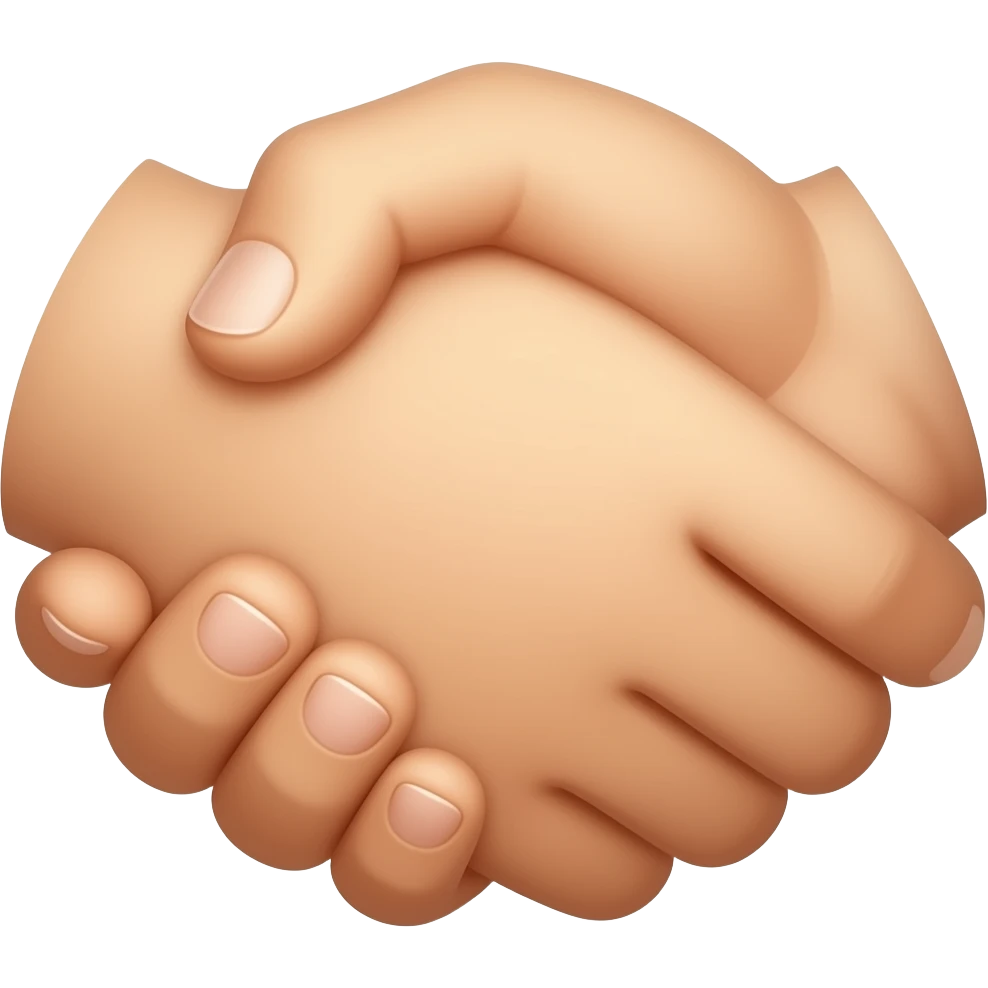 Hand Shake emoji