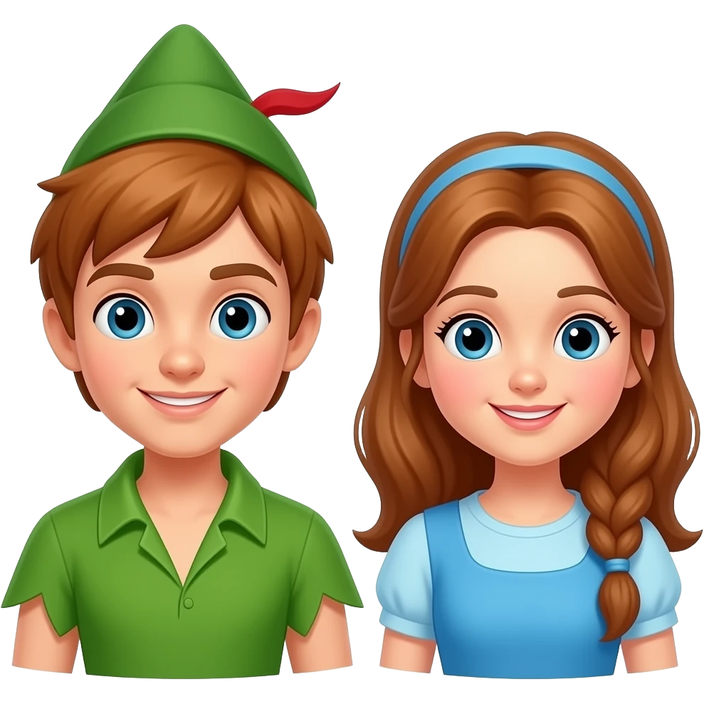 Peter Pan Wendy emoji