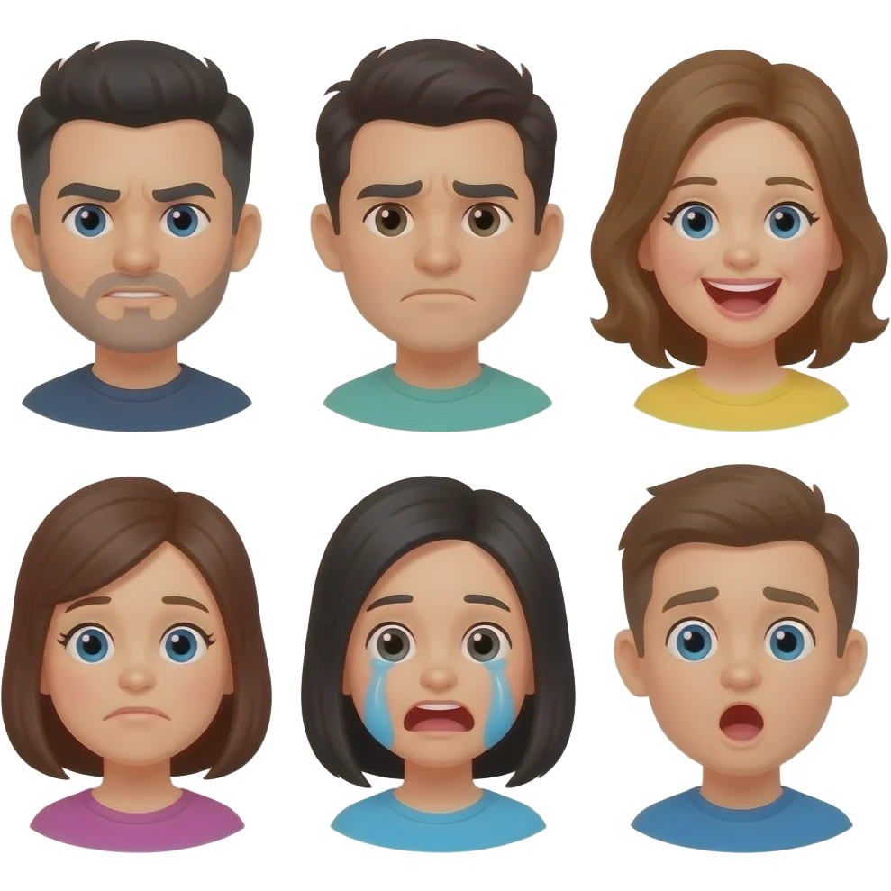 Hazme varios emojis a estos emoji