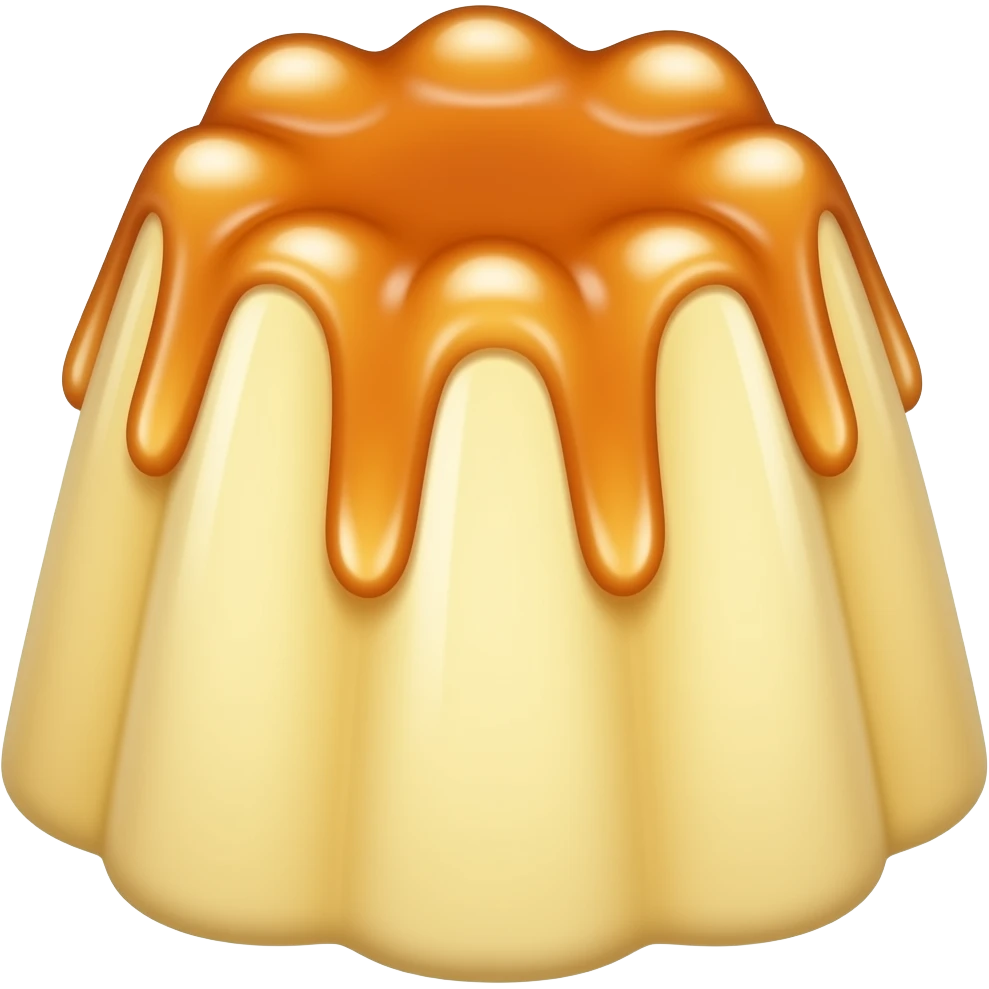 Emoji de un pudín emoji