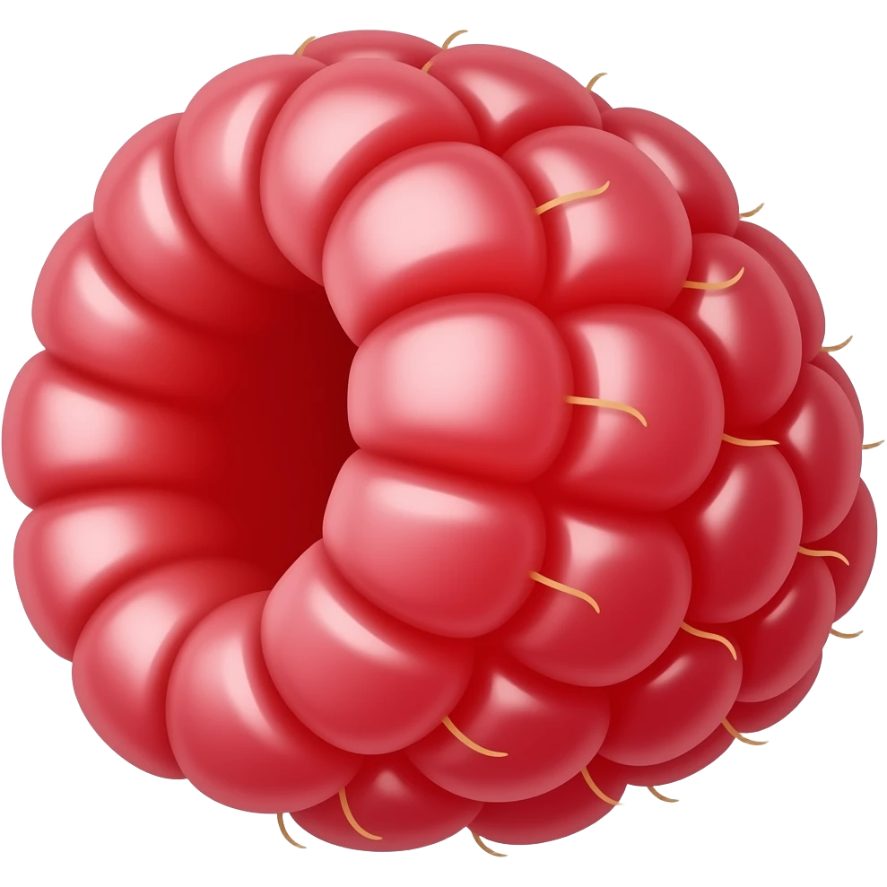 Raspberry emoji