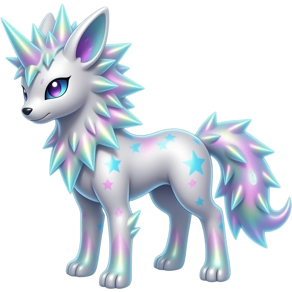Shiny edgy spiky oily poisoned pastel glittery sparkling tropical bioluminescent edgy cool Salandit-Salamence-Ekans-Seviper-Rapidash-Salazzle-Fakemon-hybrid emoji
