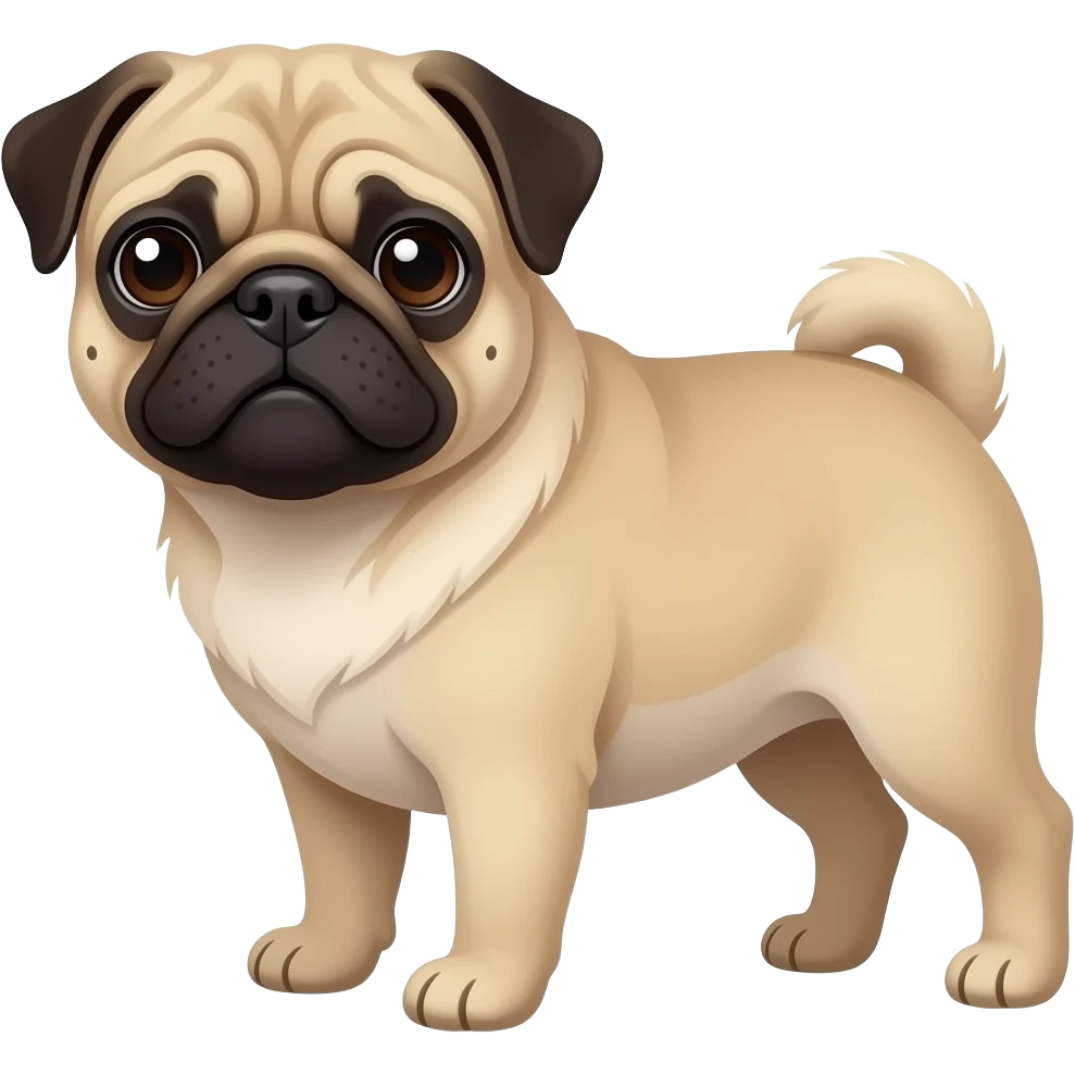 pug dog emoji