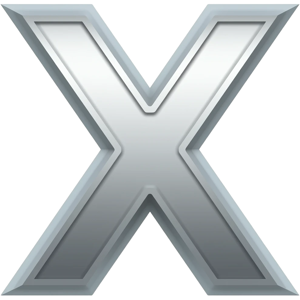 x emoji