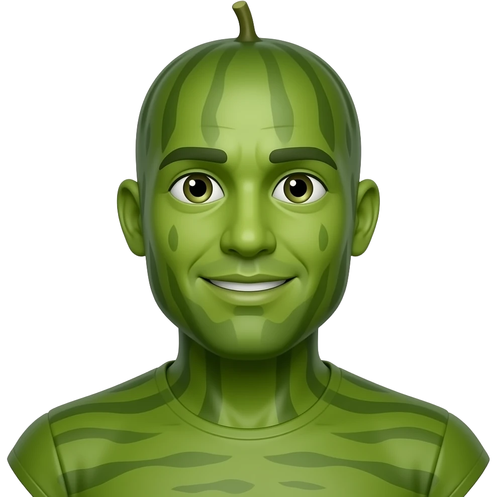 Pickle man emoji