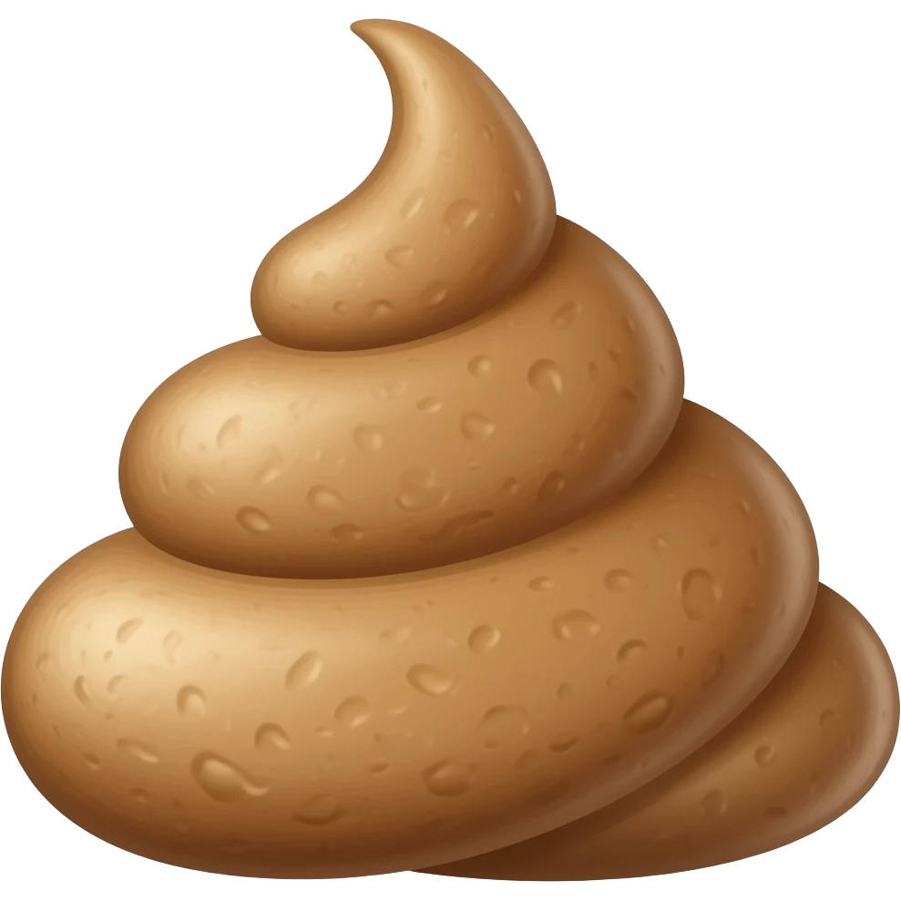 shit on a stick emoji