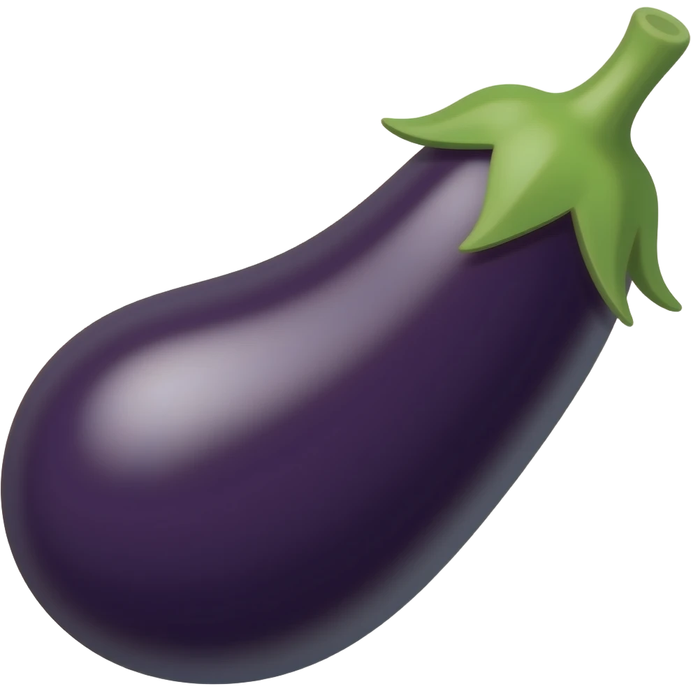 Eggplant emoji