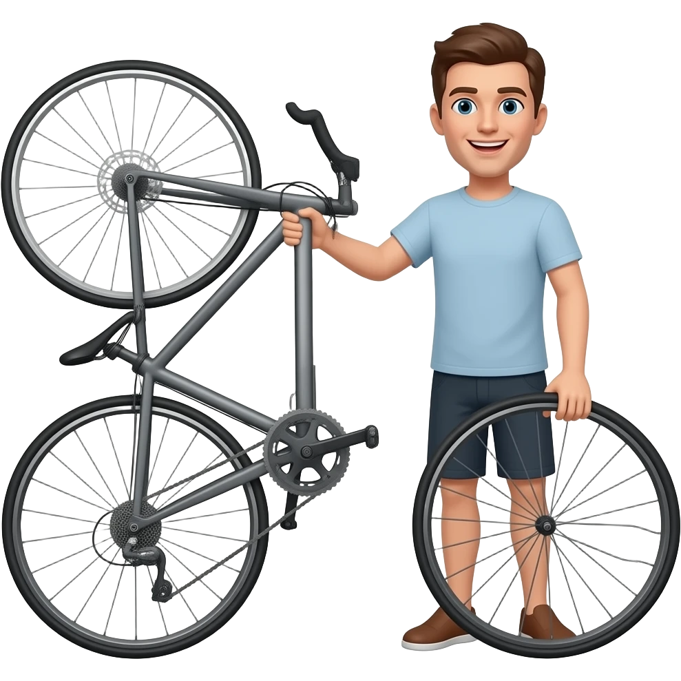 Que diga bom dia a levaantar a roda da frente emoji