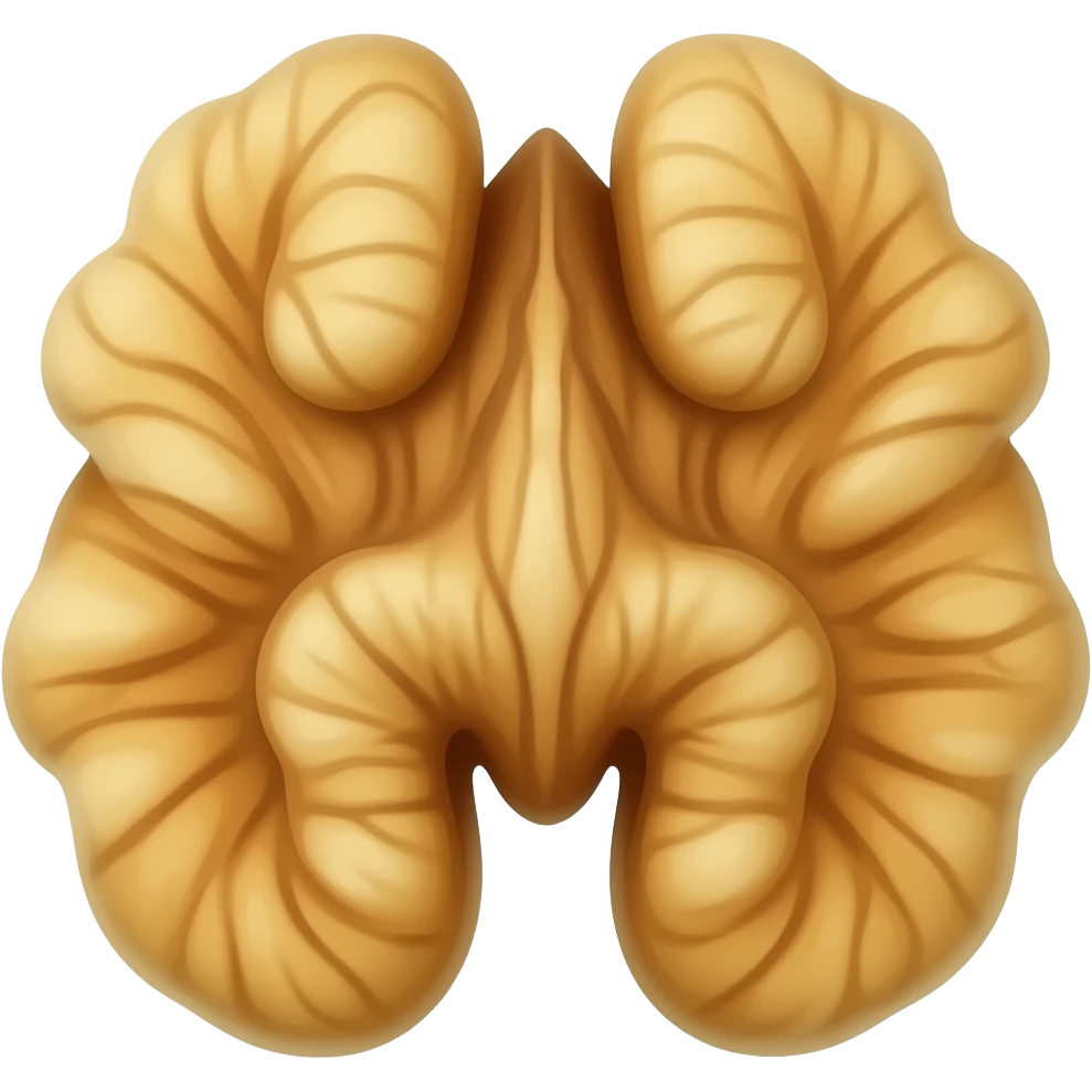 One walnut emoji