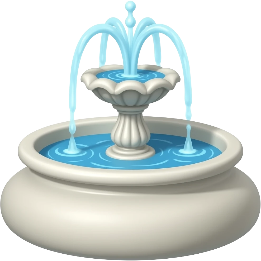 Fountain emoji